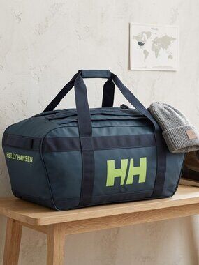Brand New Helly Hansen Scout Duffel Bag XL 90L Backpack Teal Green Travel Easy.